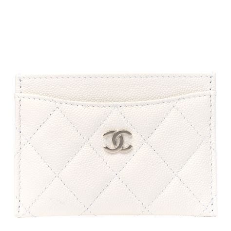 white chanel cardholder|chanel card holder men's.